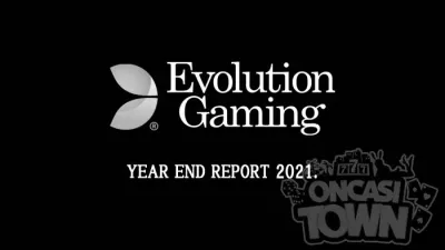 Evolution Gaming사가 2021년의 연말 보고서를 발표!
